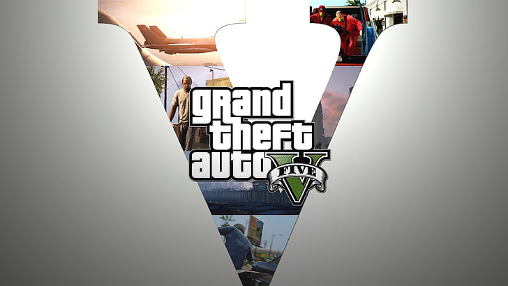 Grand Theft Auto Five, Grand Theft Auto Five-spel, Grand Theft Auto V., HD tapet