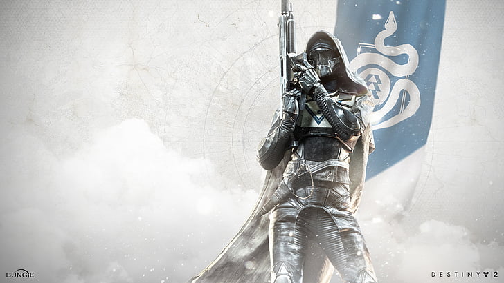 Poster del personaggio di Destiny 2, Hunter, Destiny 2, 4K, Sfondo HD