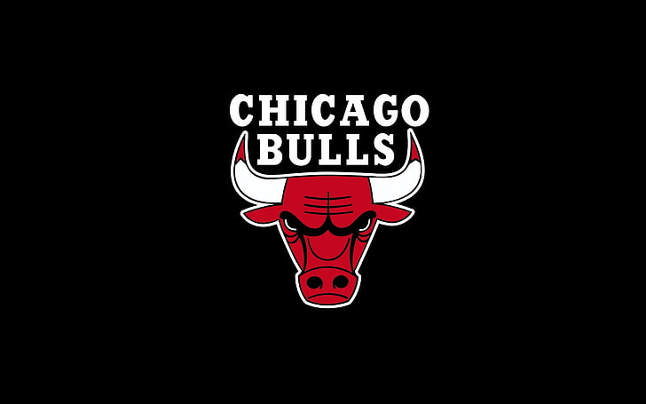 Чикаго Буллз Логотип-Спорт Плакат Обои, HD обои