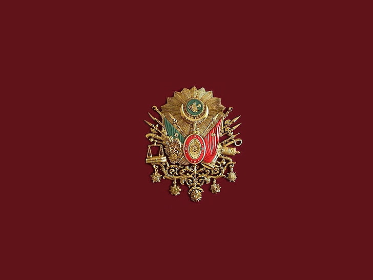 Osmanisches Reich, Türkisch, Türkei, Flagge, Bozkurt, HD-Hintergrundbild