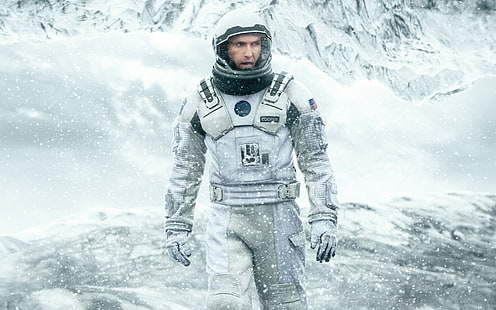 ماثيو ماكونهي في فيلم Interstellar ، interstellar ، ماثيو ، ماكونهي، خلفية HD HD wallpaper