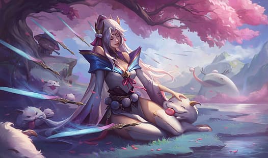 Irelia (League of Legends), Pink (Künstlerin), HD-Hintergrundbild HD wallpaper