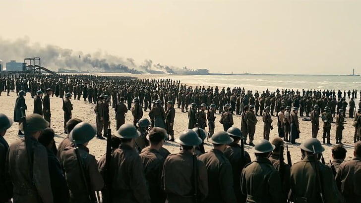 Dunkirk, tentara, Tom Hardy, Cillian Murphy, film terbaik, Wallpaper HD