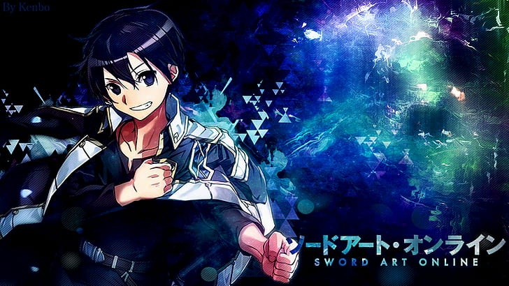anime, Sword Art Online, chłopcy z anime, Sword Art Online Alternative, Sword Art Online Alternative: Gun Gale Online, Sword Art Online Alicization, Kirito (Sword Art Online), Kirigaya Kazuto, Tapety HD