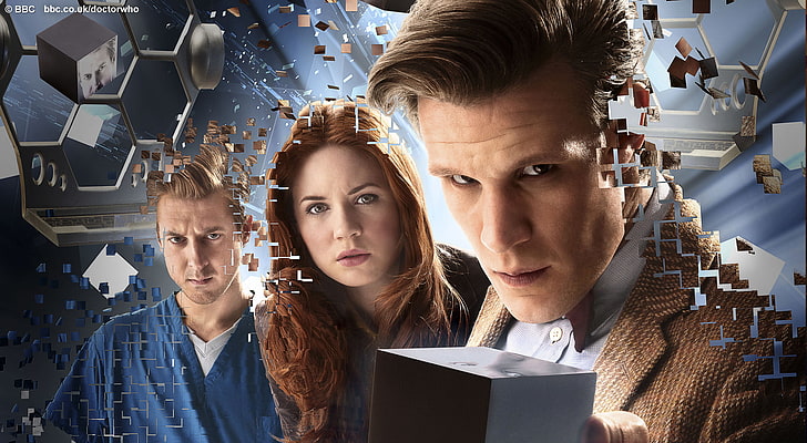 Doctor Who, Matt Smith, Karen Gillan, series de televisión, TV, BBC, ciencia ficción, Fondo de pantalla HD