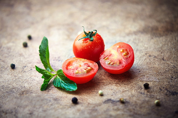 tomatoes, vegetables, food, HD wallpaper