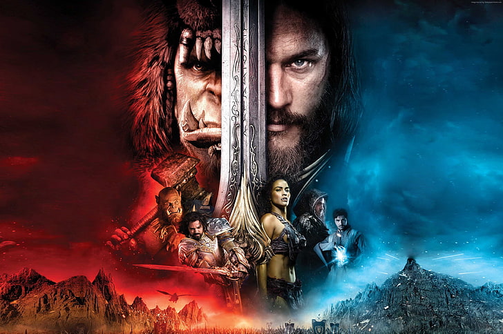 Las mejores películas de 2016, Warcraft, Fondo de pantalla HD