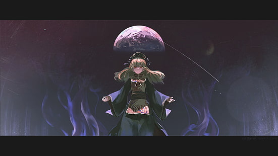 Anime, Touhou, Junko (Touhou), HD wallpaper HD wallpaper