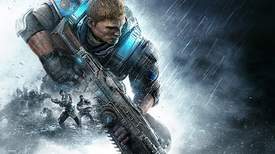 Gears of War 4, Gears of War, видеоигры, HD обои HD wallpaper
