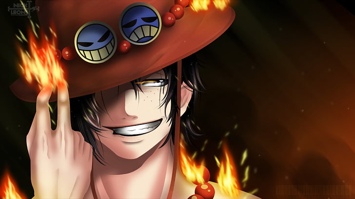 Anime, One Piece, Portgas D. Ace, Wallpaper HD