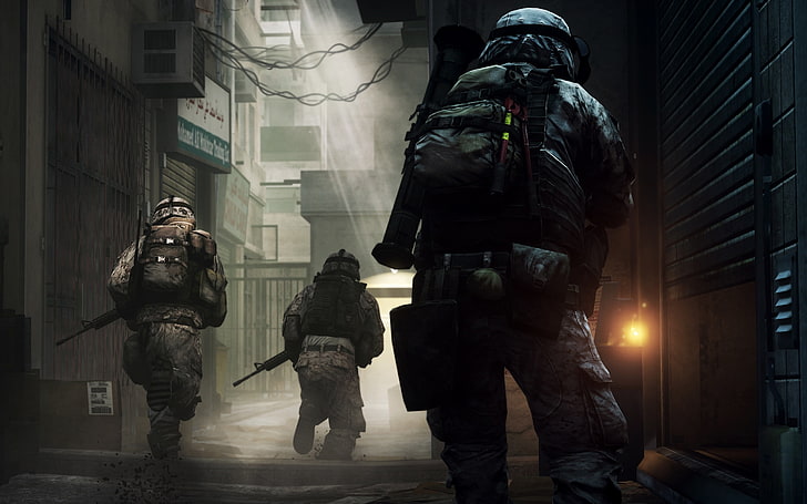 Battlefield 3, gry wideo, broń, grafika cyfrowa, Tapety HD