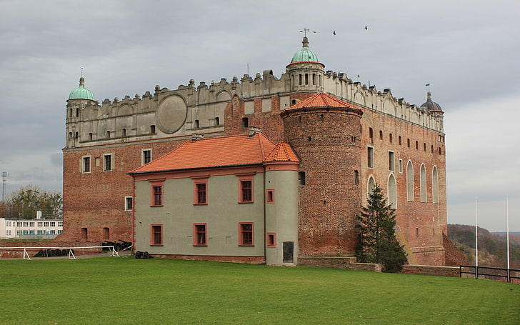 Polonia, edificio, castillo, orden teutónica, teutónica, polaco, Fondo de pantalla HD