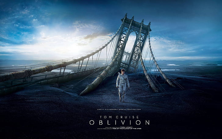 โปสเตอร์ภาพยนตร์ Oblivion 2013, การให้อภัย, ภาพยนตร์ 2013, วอลล์เปเปอร์ HD
