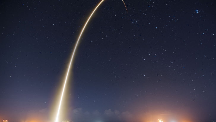 roket, peluncuran, Penemuan, luar angkasa, lepas landas, langit, bintang, Wallpaper HD