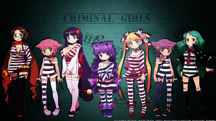 วิดีโอเกม Criminal Girls: เชิญเท่านั้น, วอลล์เปเปอร์ HD