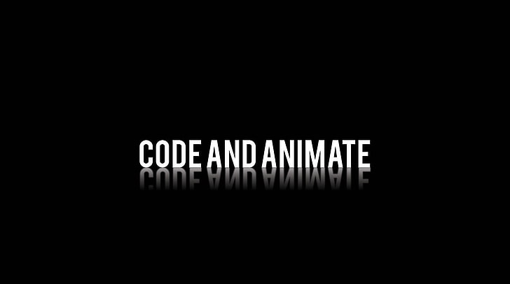 czarne tło z kodem i animowaną nakładką tekstową, minimalizm, programowanie, tekst, Tapety HD