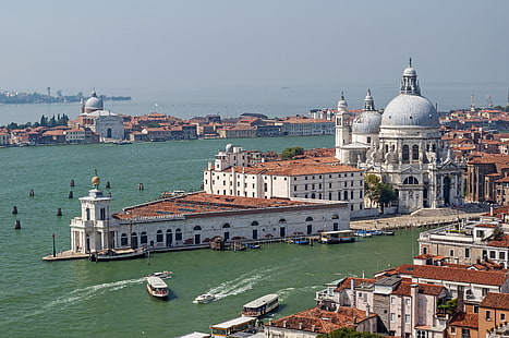 Ortakoy, Istanbul, kota, foto, rumah, Italia, Venesia, kanal besar, Katedral Santa Marie della Salute, Wallpaper HD HD wallpaper