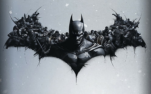 Бэтмен: Аркхем Происхождение, Бэтмен, HD обои HD wallpaper