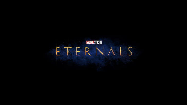 Film, Eternali, logo, fumetti Marvel, Sfondo HD
