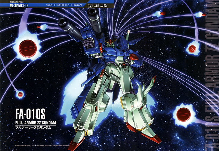 Mobile Suit Gundam ZZ, Gundam, Universal Century, Robot, Mobile Suit Gundam, Sfondo HD