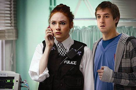 Doctor Who, Karen Gillan, skådespelerska, rödhårig, HD tapet HD wallpaper