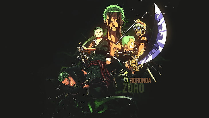 Anime, One Piece, Zoro Roronoa, Wallpaper HD
