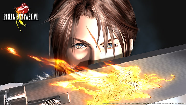 gry wideo, Final Fantasy, Final Fantasy VIII, Squall Leonhart, Tapety HD