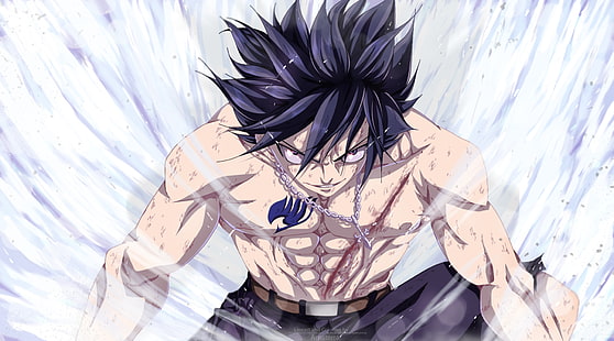 Anime, Fairy Tail, Gray Fullbuster, HD papel de parede HD wallpaper
