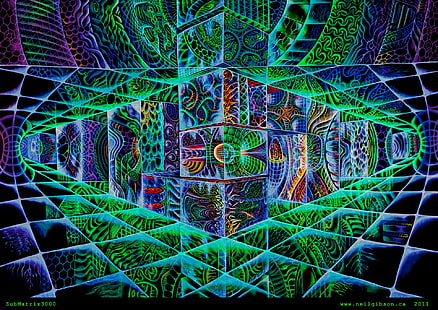 Artistic, Psychedelic, Trippy, HD wallpaper HD wallpaper