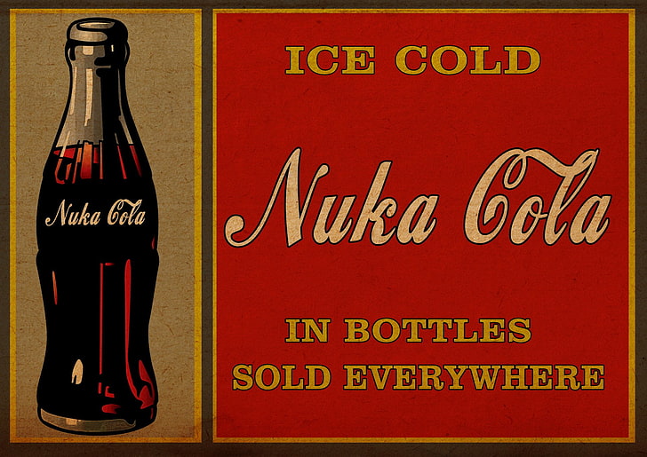 Nuka-Cola-Tapete, Fallout, HD-Hintergrundbild