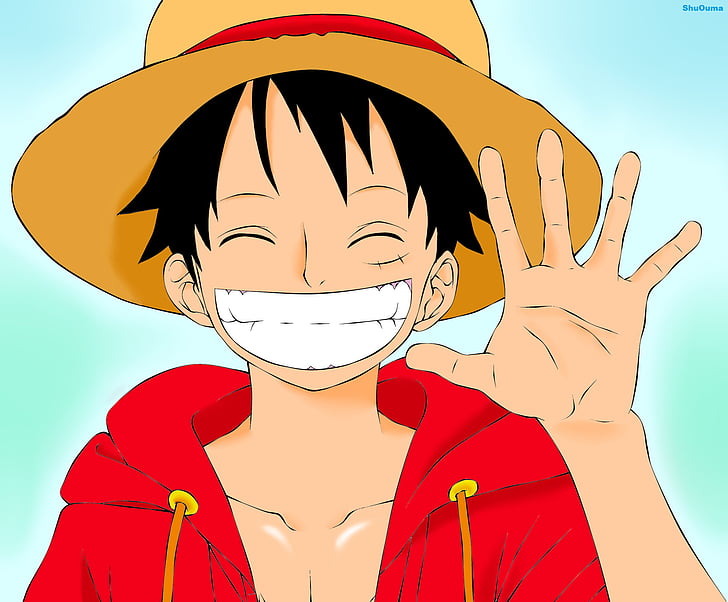 Anime, One Piece, Monkey D. Luffy, HD tapet