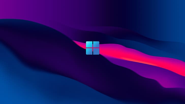 windows 11, macOS, warna-warni, sistem operasi, logo windows, abstrak, Wallpaper HD
