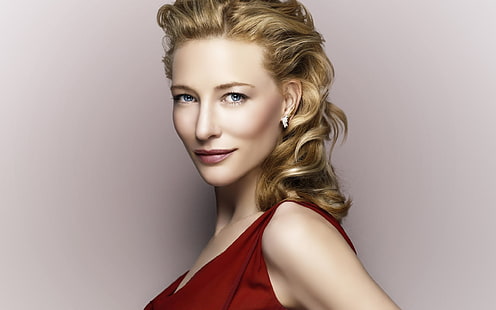 Cate Blanchett ดารานักแสดงที่มีชื่อเสียงเท่ห์และงดงาม, วอลล์เปเปอร์ HD HD wallpaper