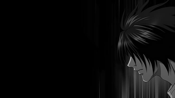 Anime, Death Note, L (Death Note), HD wallpaper