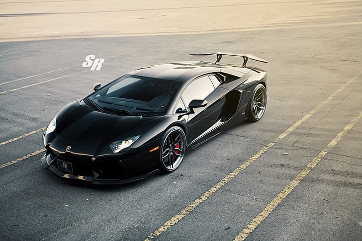 Lamborghini, Aventador, 2014, Disetel oleh SR Auto, Wallpaper HD