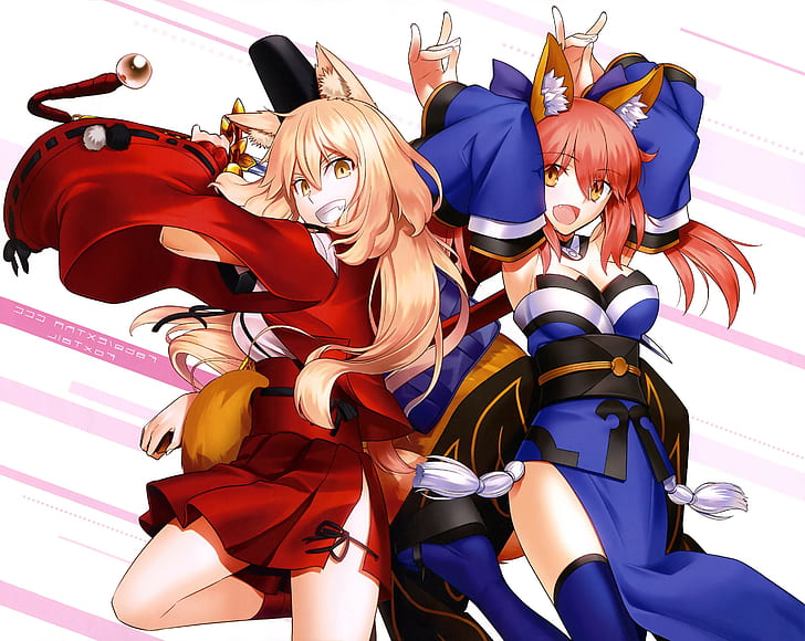 fate extra fate series caster fate extra fate extra ccc animal ears, HD wallpaper