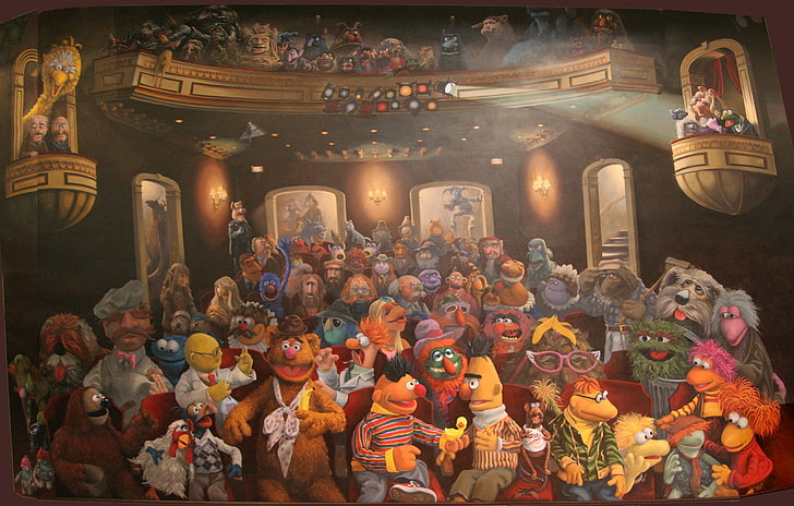 Fernsehserie, Die Muppetshow, Die Muppets (Fernsehserie), HD-Hintergrundbild