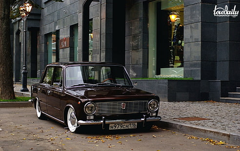 سيارة قديمة لادا 2101 لادا فاز السيارات الروسية vaz 2101، خلفية HD HD wallpaper