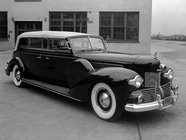 1939, convertible, limousine, lincoln, luxury, model k, presidential, retro, HD wallpaper
