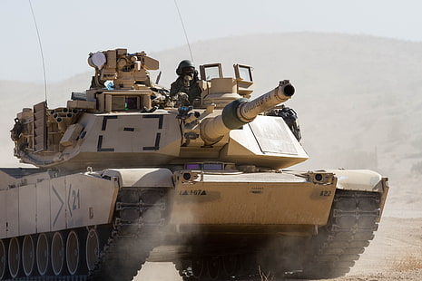 Резервоари, M1 Abrams, Tank, HD тапет HD wallpaper