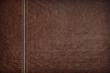 текстура, коричневый, фон, кожа, HD обои HD wallpaper