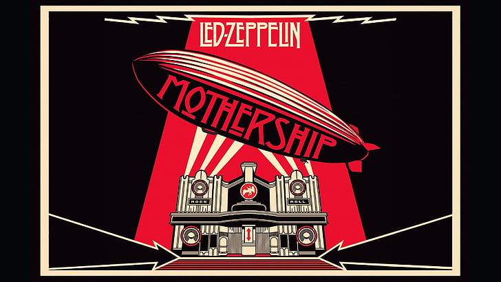 Couvertures d'albums, Led Zeppelin, musique, Fond d'écran HD