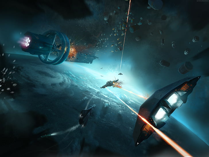 espace, PS4, PC, Elite: Dangerous, Best Games 2015, jeu, science-fiction, Xbox One, Fond d'écran HD