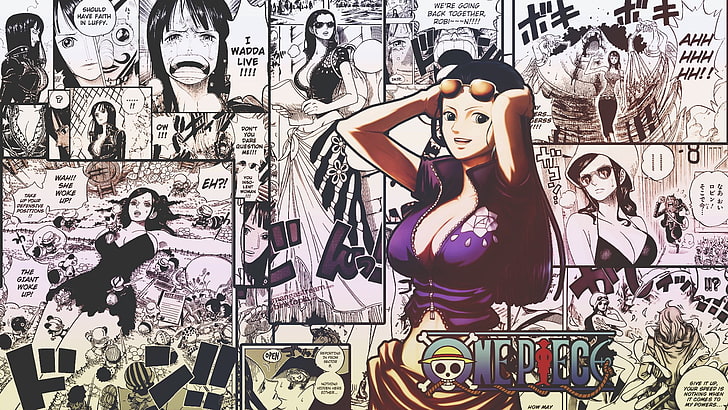 Anime, One Piece, Nico Robin, Fondo de pantalla HD