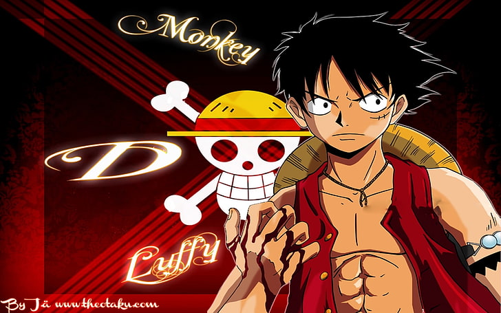 One piece anime monyet d luffy 1680x1050 Anime One Piece HD Seni, Monkey D  Luffy, Wallpaper HD | Wallpaperbetter