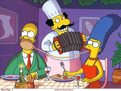 Simpsonlar, Homer Simpson, Marge Simpson, HD masaüstü duvar kağıdı HD wallpaper
