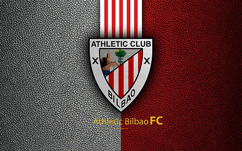 Calcio, Bilbao atletica, emblema, logo, Sfondo HD HD wallpaper