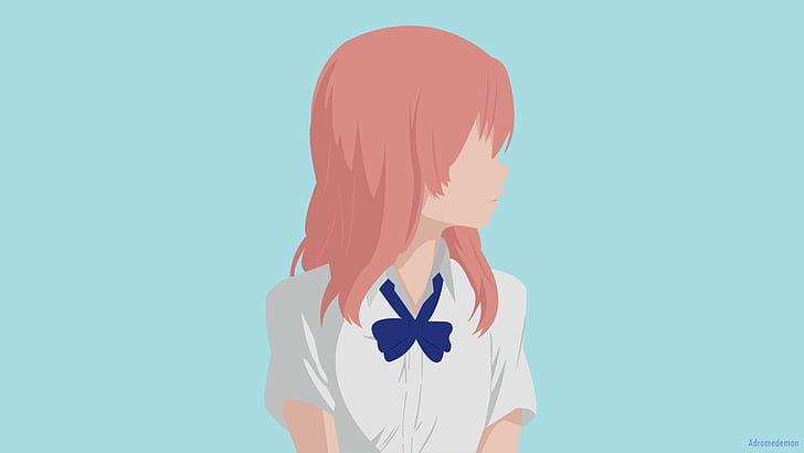 Koe no Katachi., anime girls, Nishimiya Shōko, HD wallpaper
