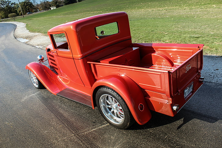 1930, ford, hot, hotrod, modela, pickup, rof, HD wallpaper