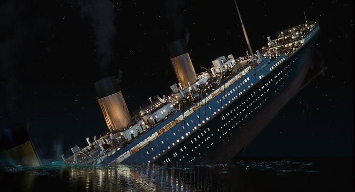 Титаник филм все още, филм, Титаник, HD тапет